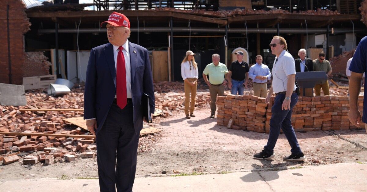 Trump, Harris campaigns adjust their plans in the aftermath of Helene
